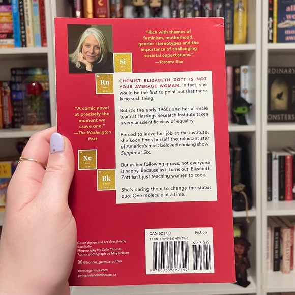 Historical Fiction Book: Lessons in Chemistry by Bonnie Garmus - Picture 3 of 3